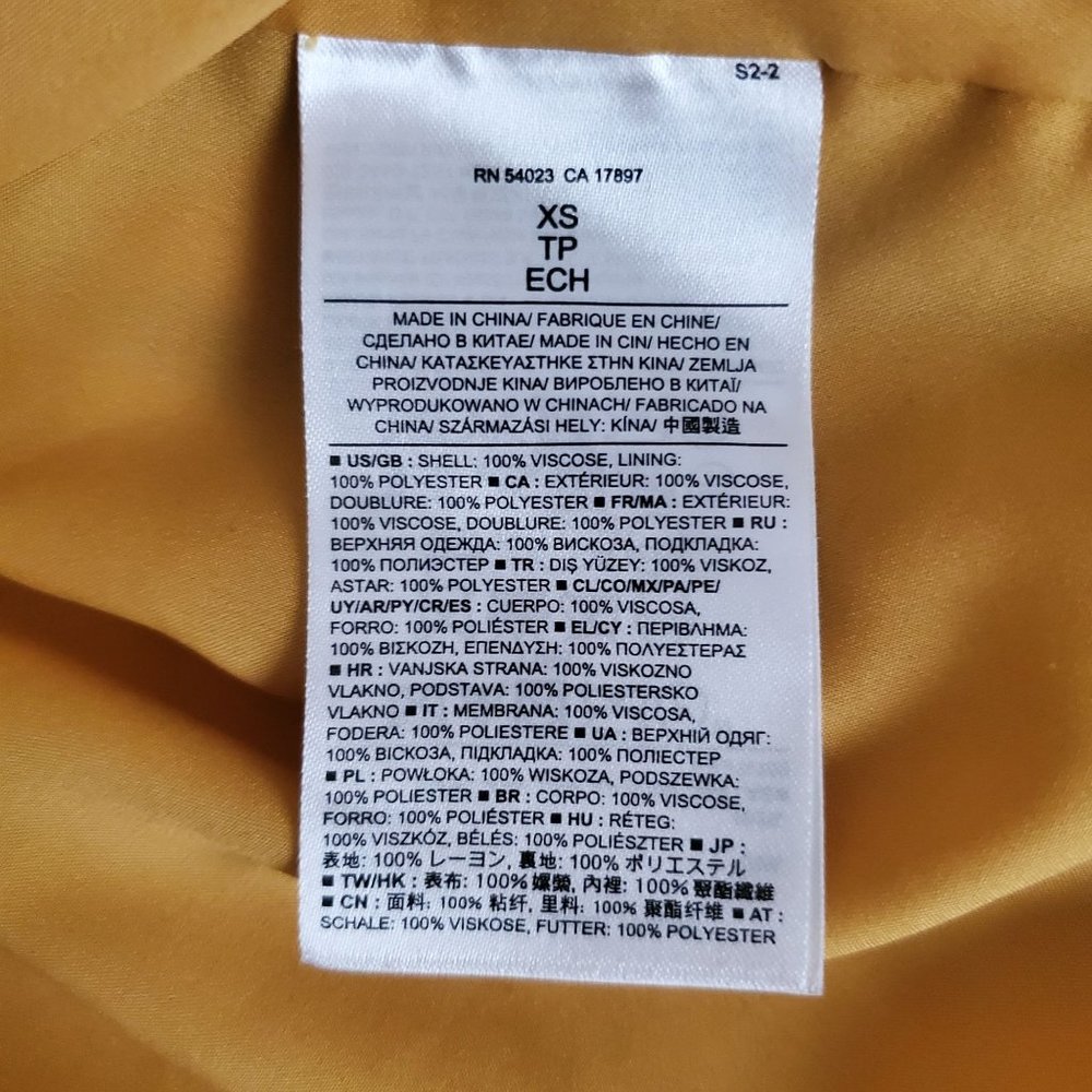 Banana Republic Women's Pleated Belted Shift Mini Getaway Halter Dress Size XS - Picture 12 of 12